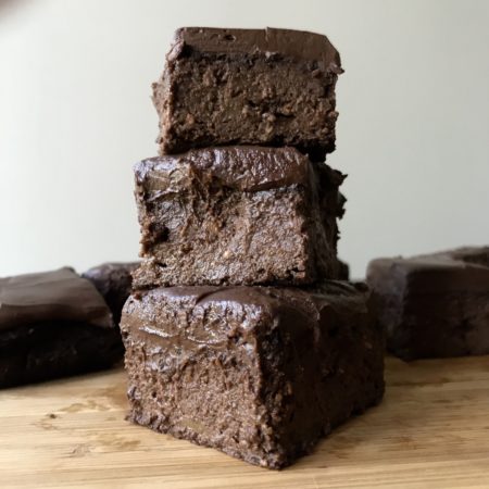 recipe | super easy healthy fudge brownies